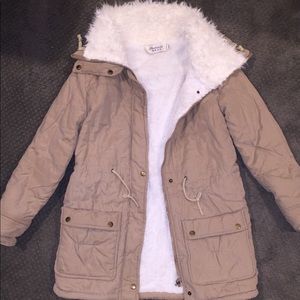 Women’s parka coat -large (runs small)-Never worn